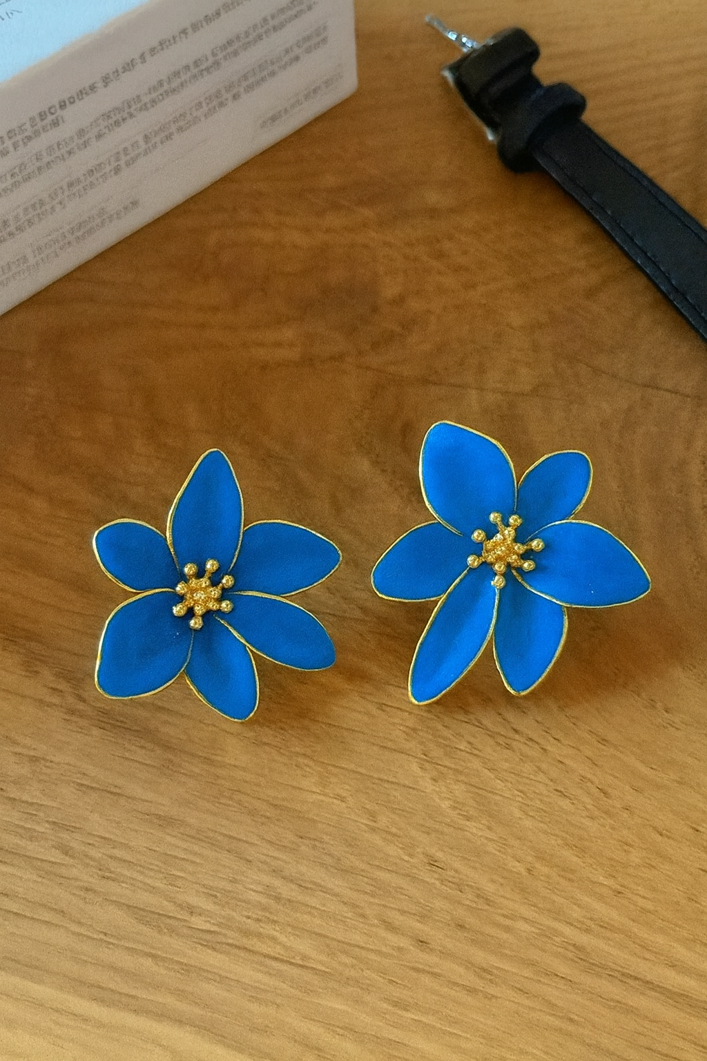 IKEAPK Elegant Pearl Flower Earrings