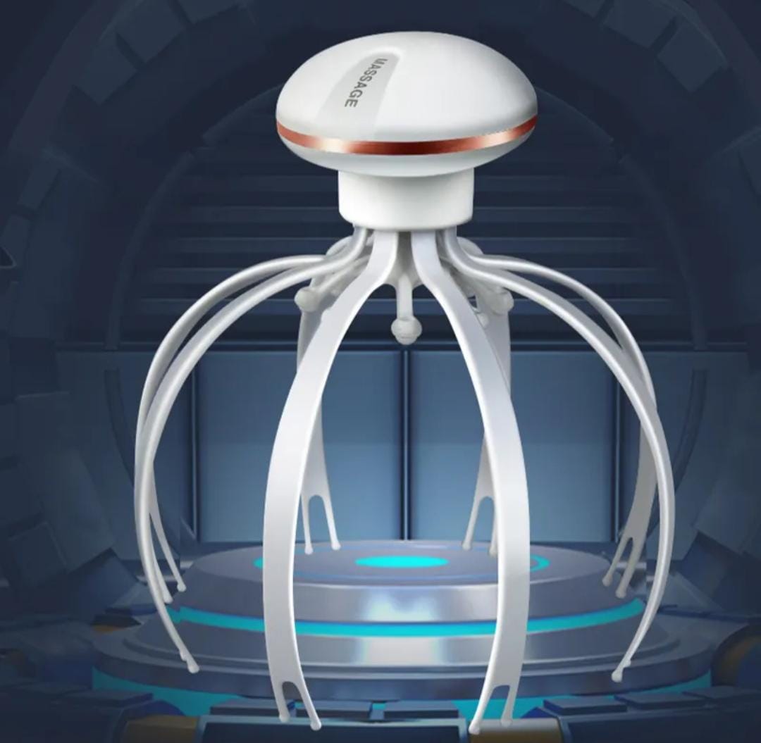 IKEAPK Electric Jellyfish Head Massager